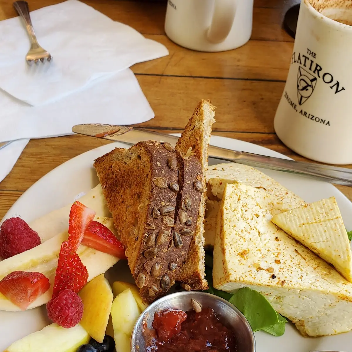 The Executive Vegan Tofu Breakfast Plate