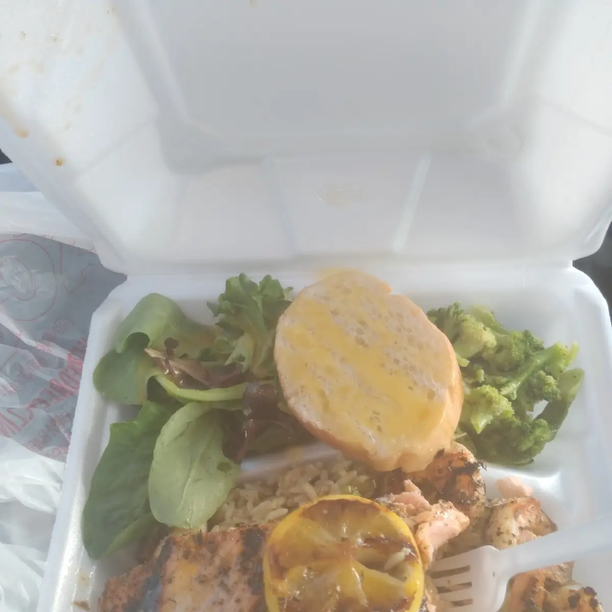 Grilled Salmon and Shrimp