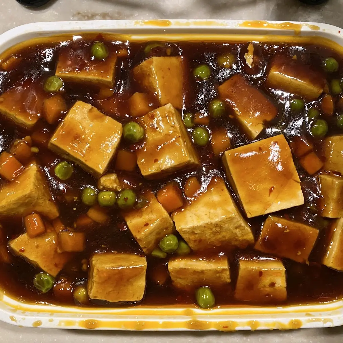 Bean Curd Szechuan Style