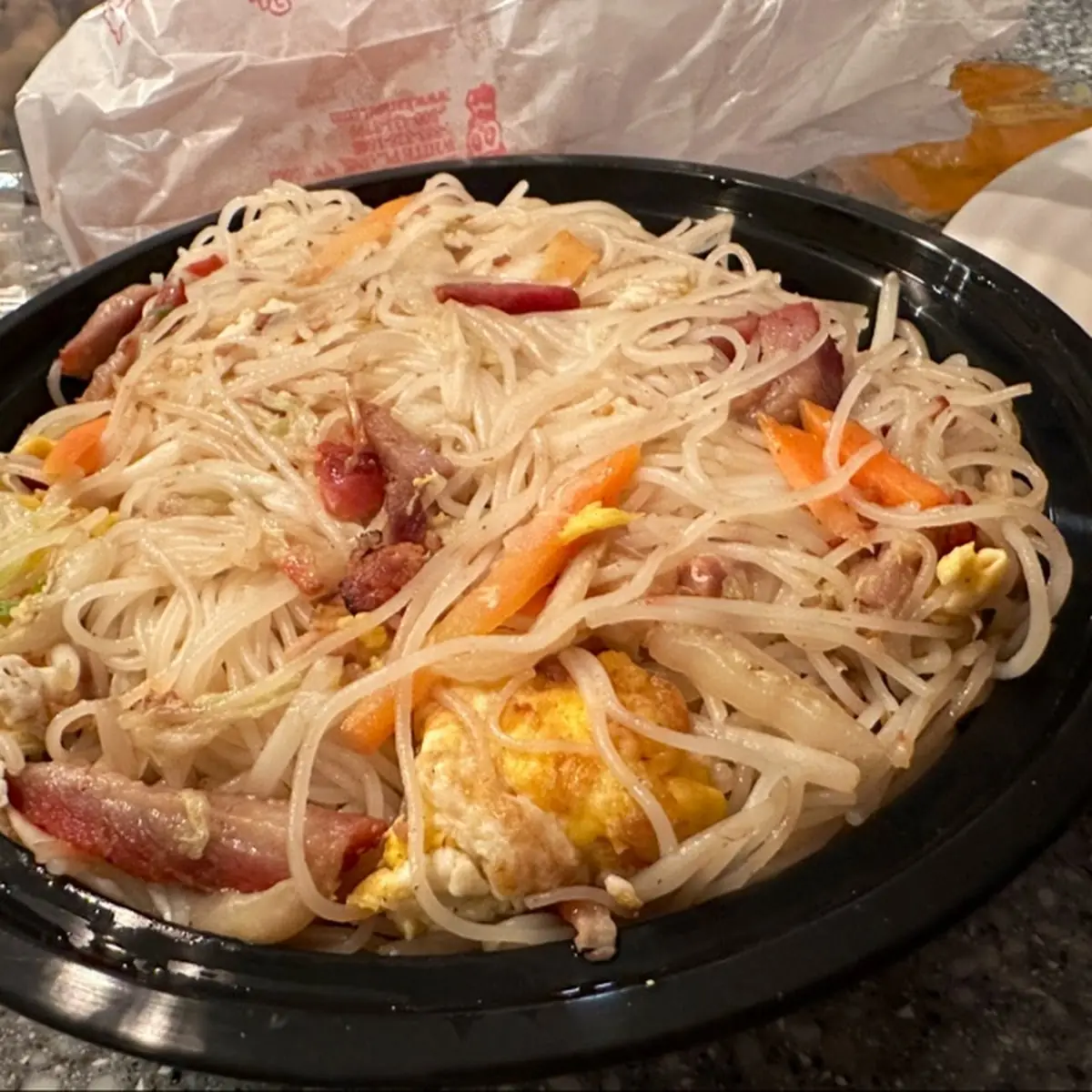 Roast Pork Chow Mai Fun