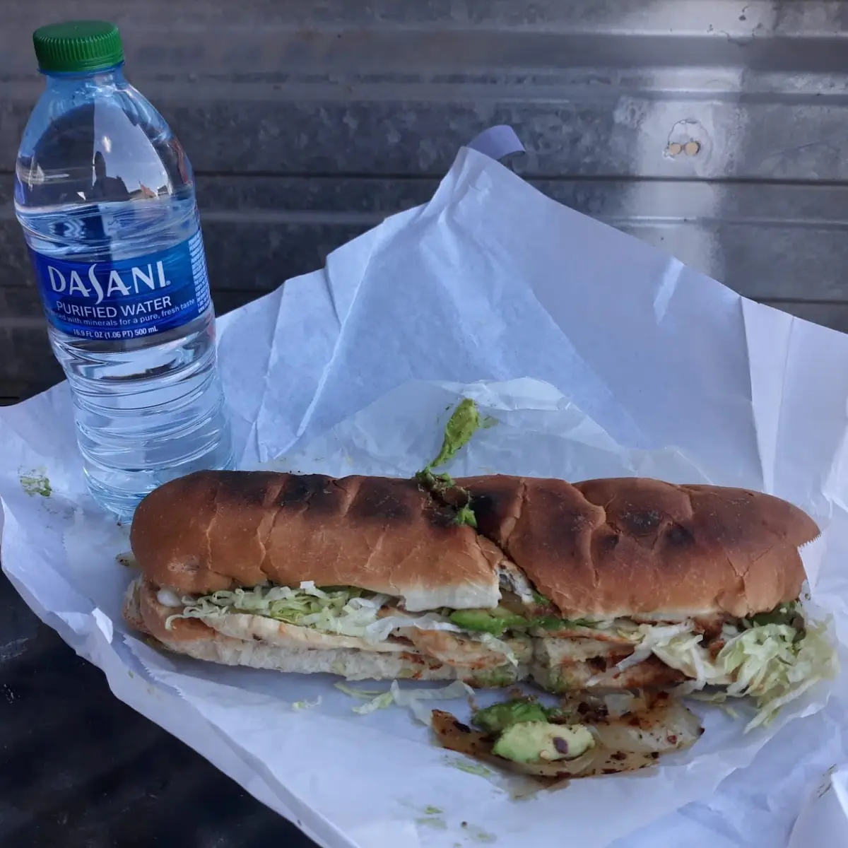 Grill Chicken Pepper Sándwich