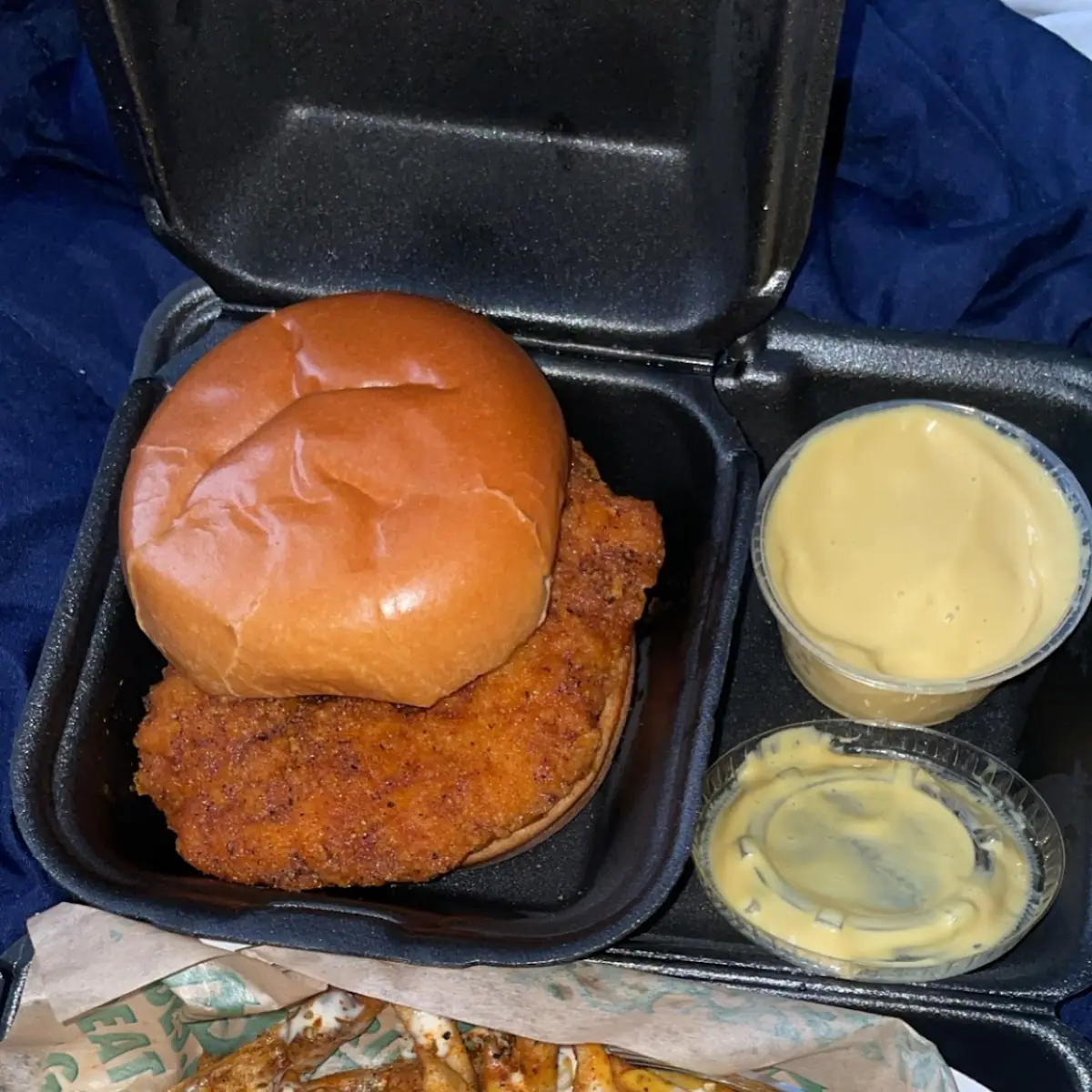 Hot Honey Rub Chicken Sandwich