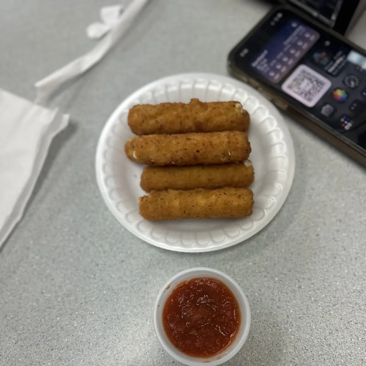 Mozzarella Sticks with Marinara
