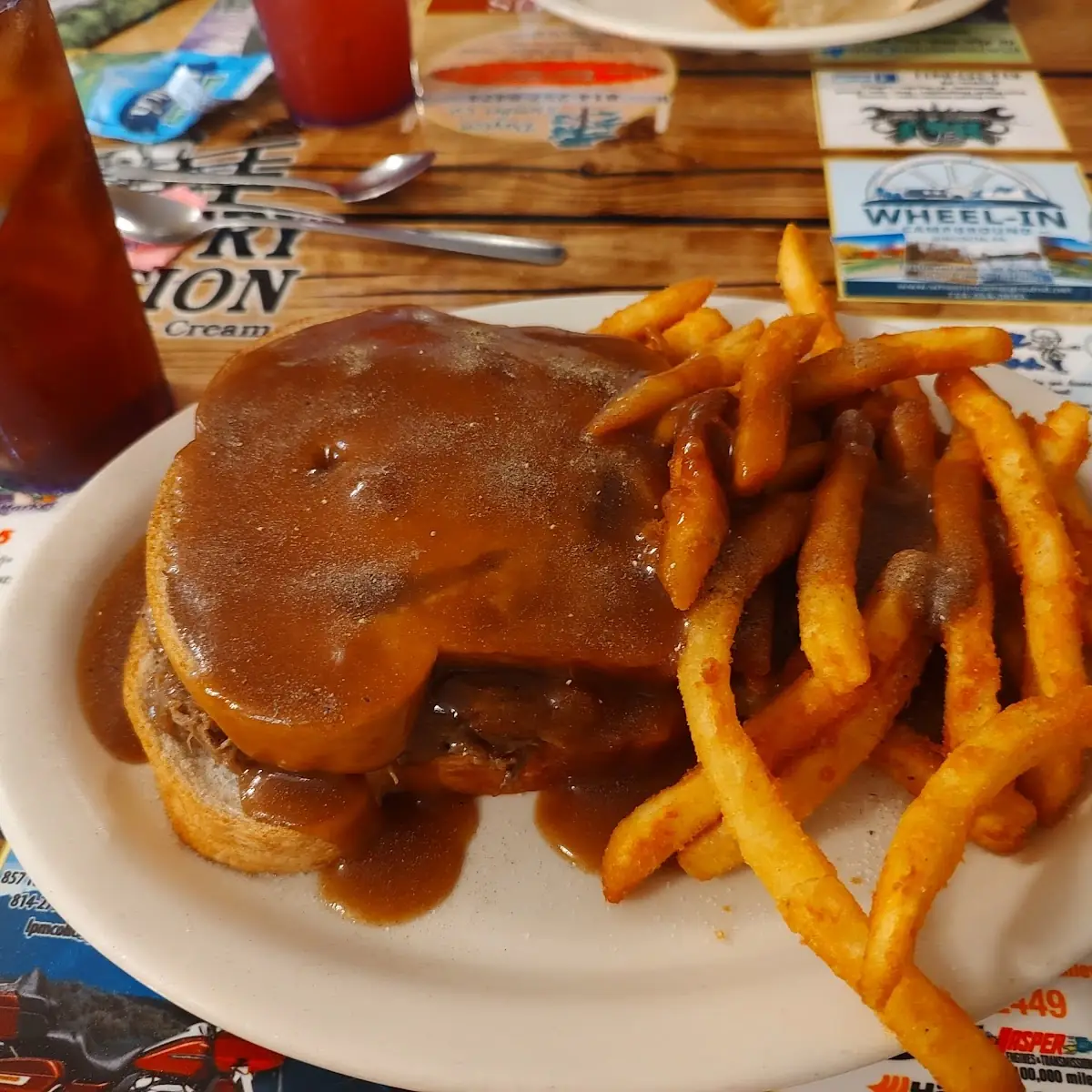 Hot Rost Beef Sandwich