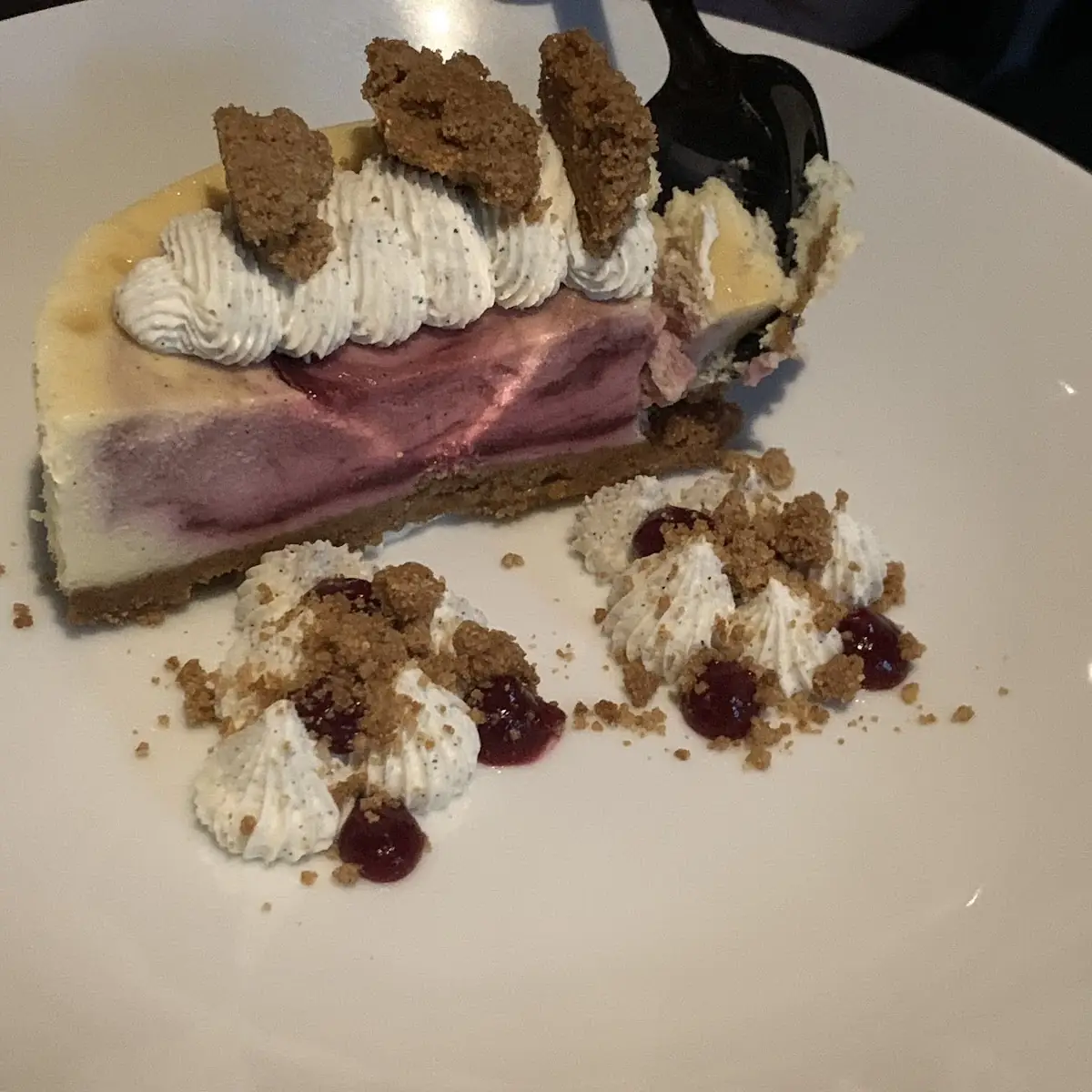 Rhubarb Cheese Cake