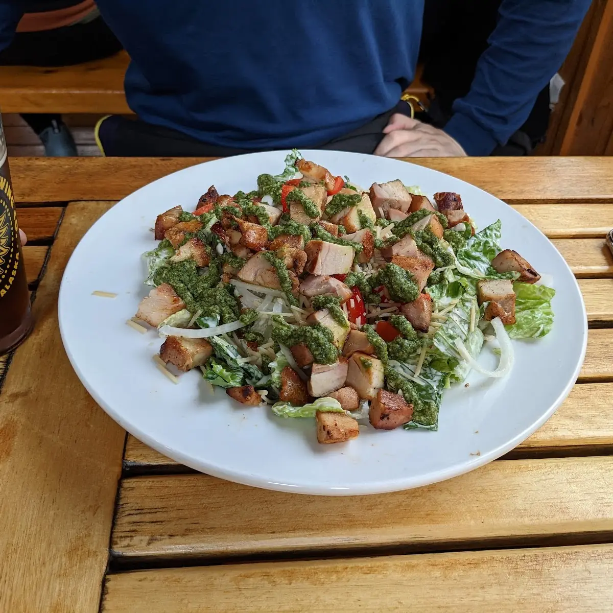 Pesto Chicken Caesar