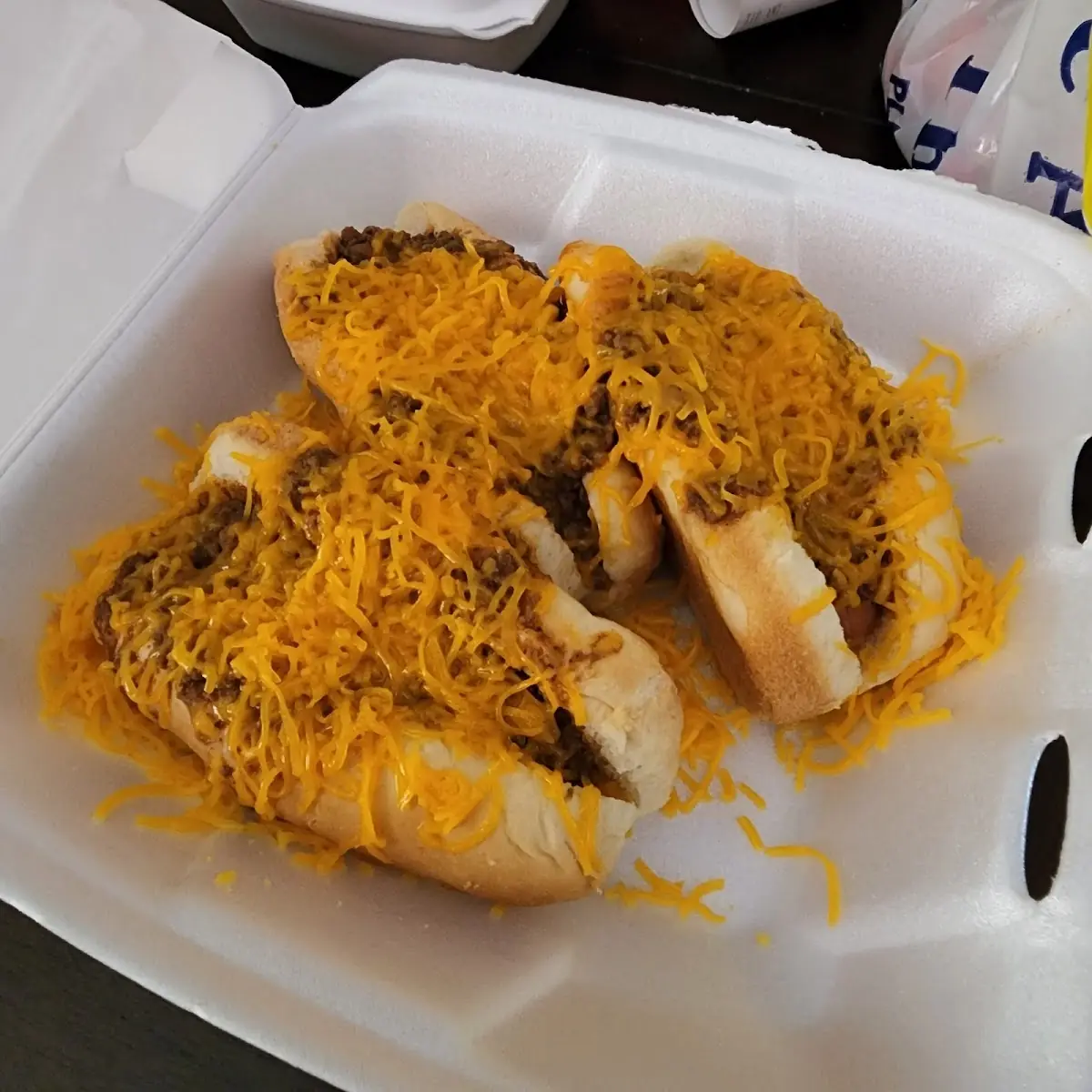 Cheese Coney & Fries