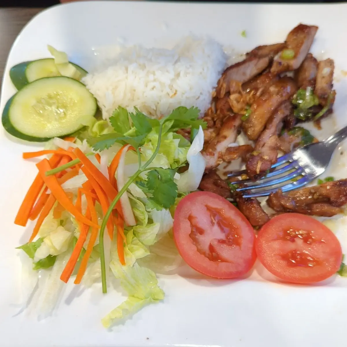 Grilled Chicken and Jasmine Rice