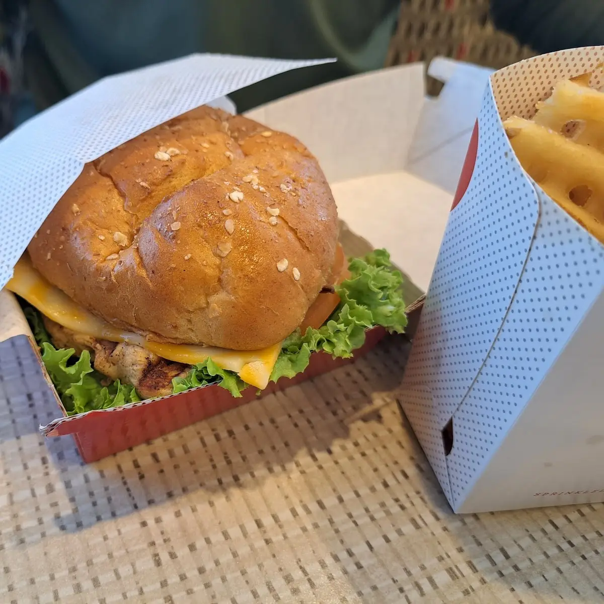 Grilled Chicken Club Meal