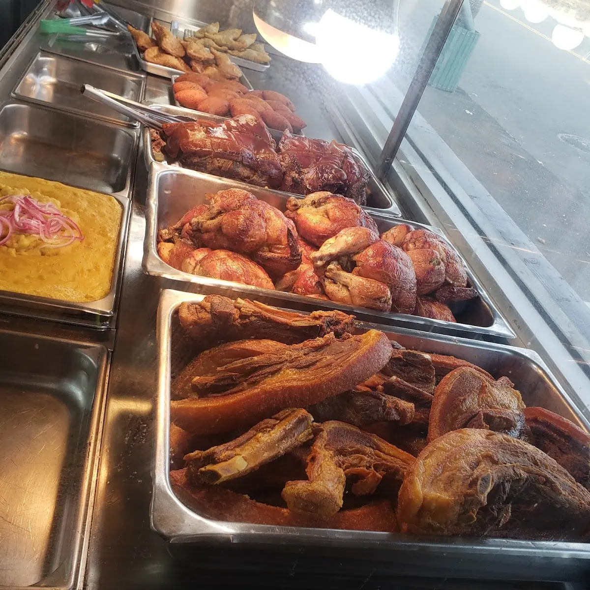Pork Chops Ribs and Pastelles