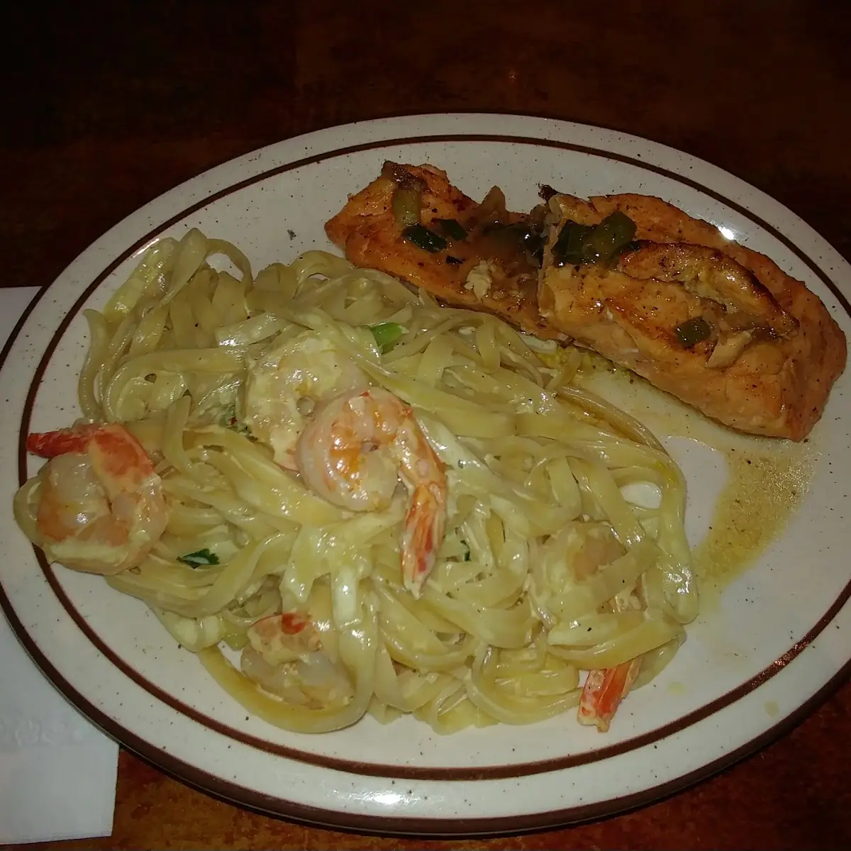 Shrimp Alfredo