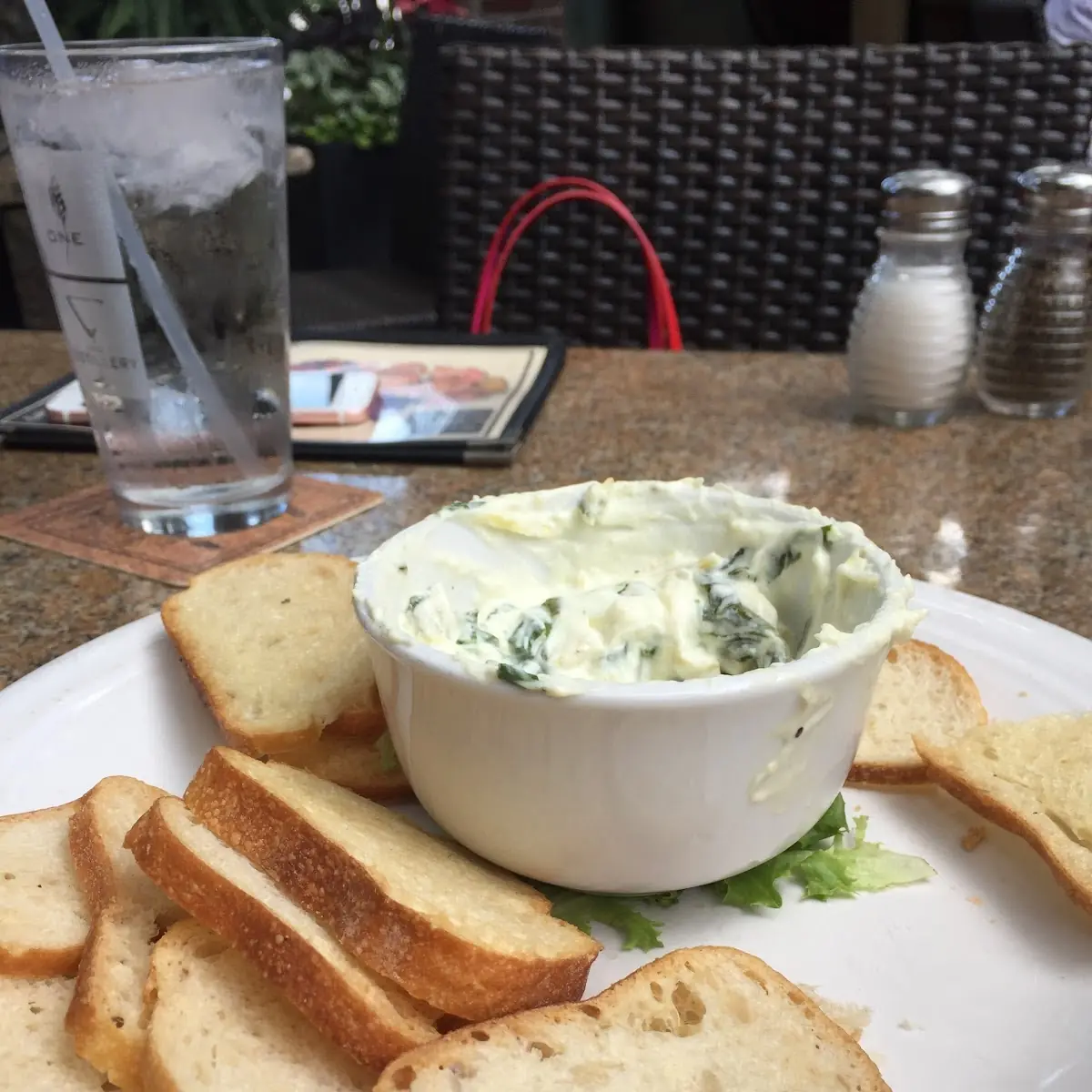 Goat Cheese Artichoke Spinach Dip