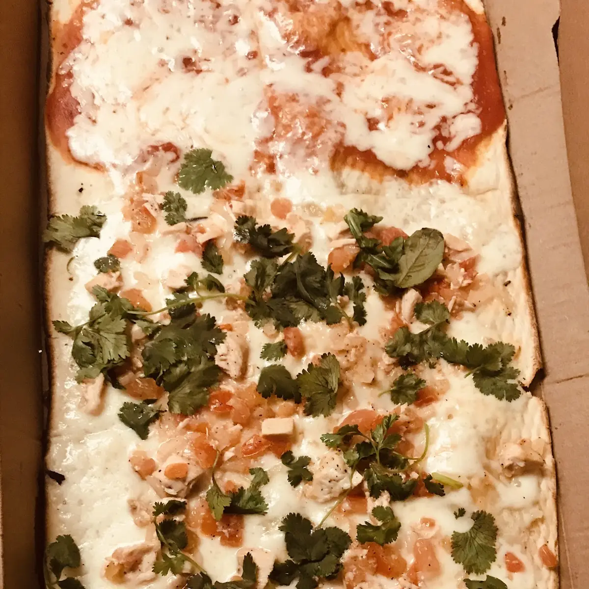 Half Cheese Half Chicken Cilantro