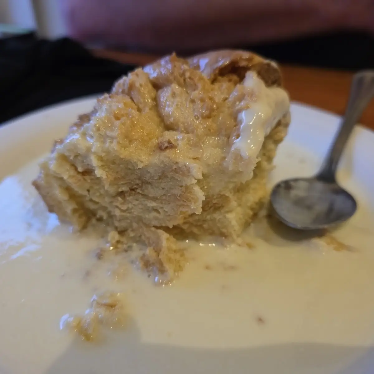 White Chocolate Bread Pudding