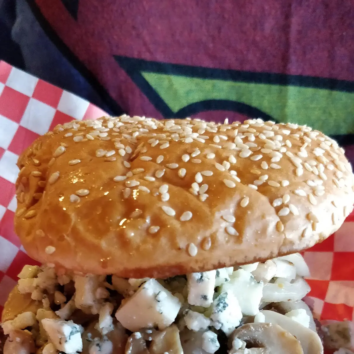 Blue Cheese Burger