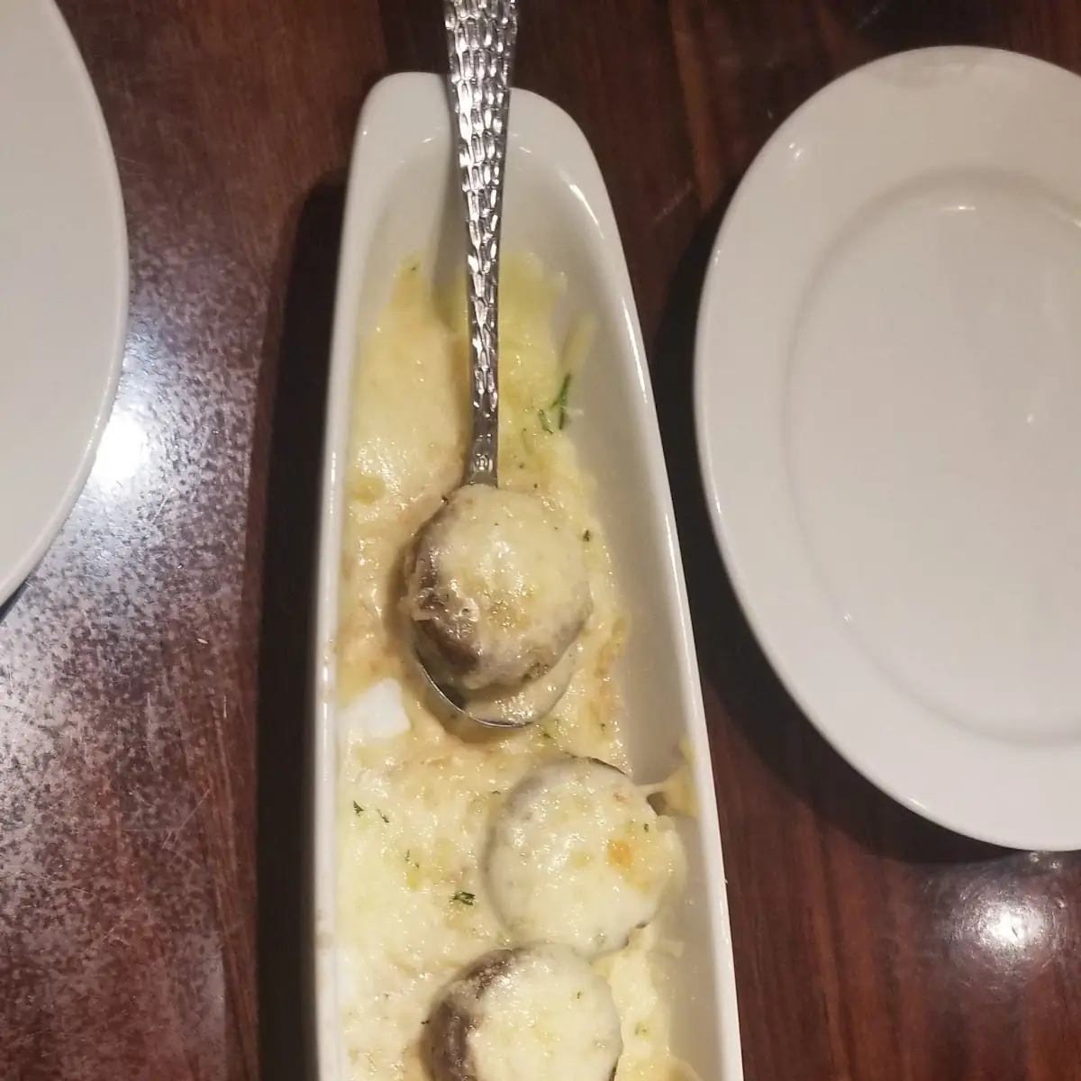White Cheddar Stuffed Mushrooms