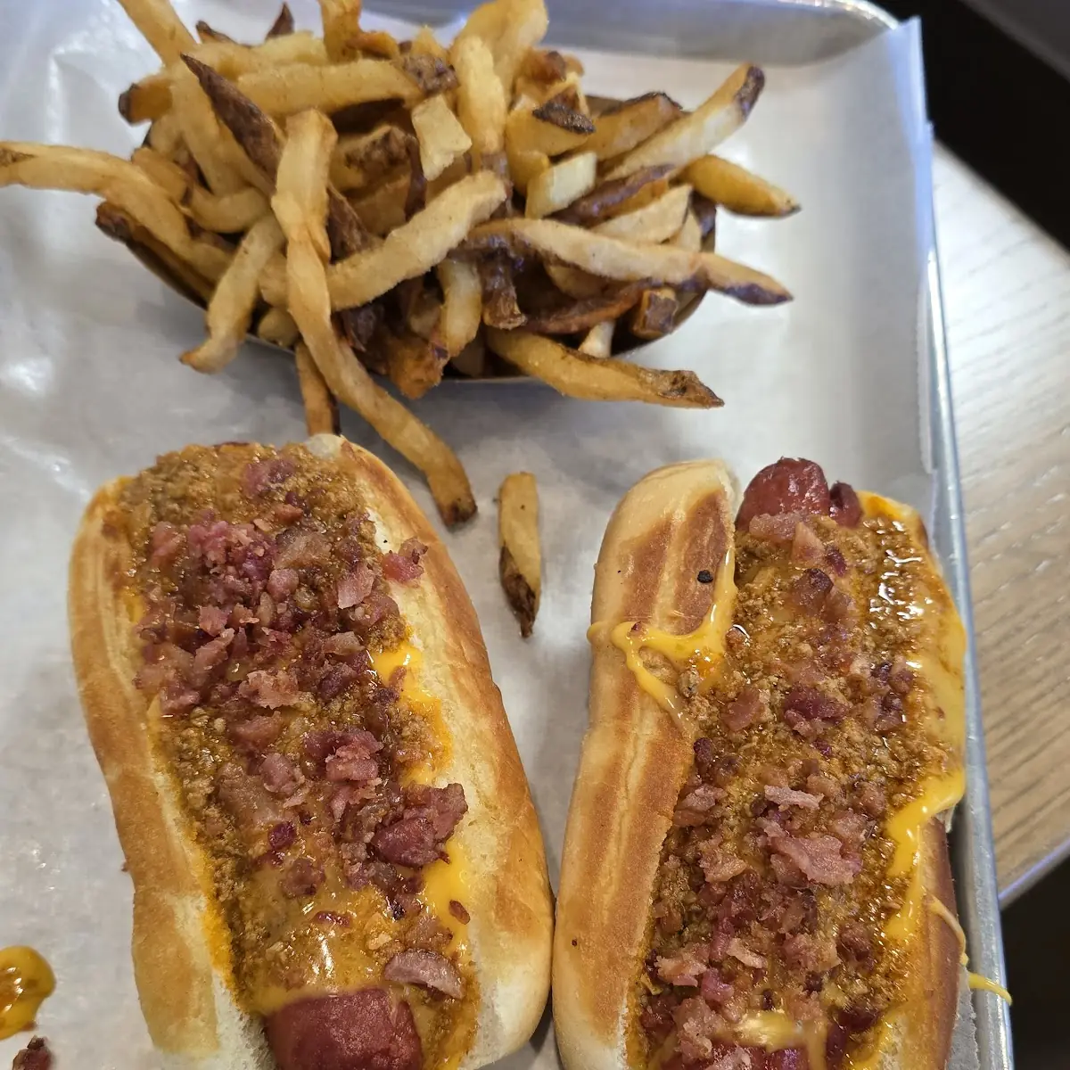 Bacon Cheese Dogs