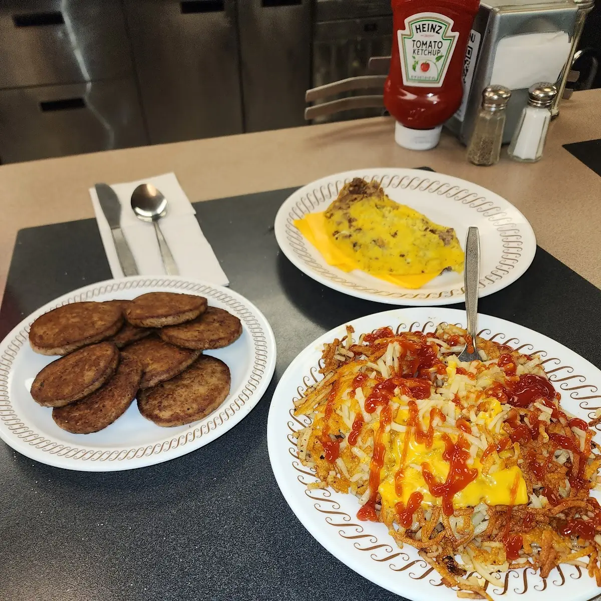 Hash Browns Sausage Omelette