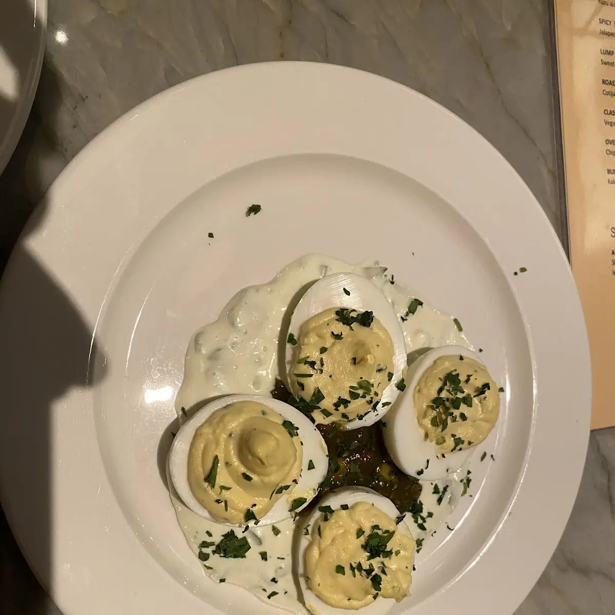 Spicy Deviled Eggs