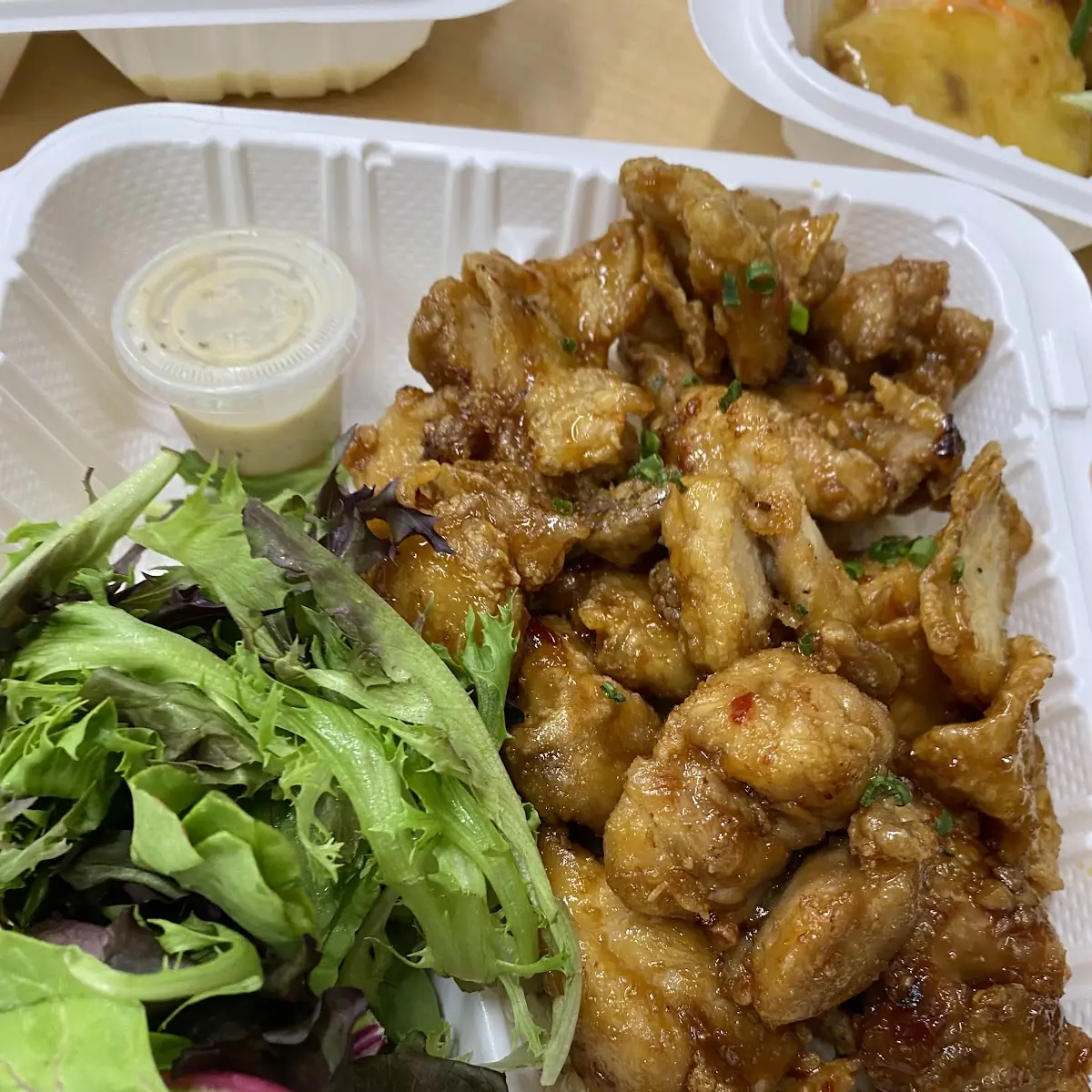 Garlic Chicken Bento