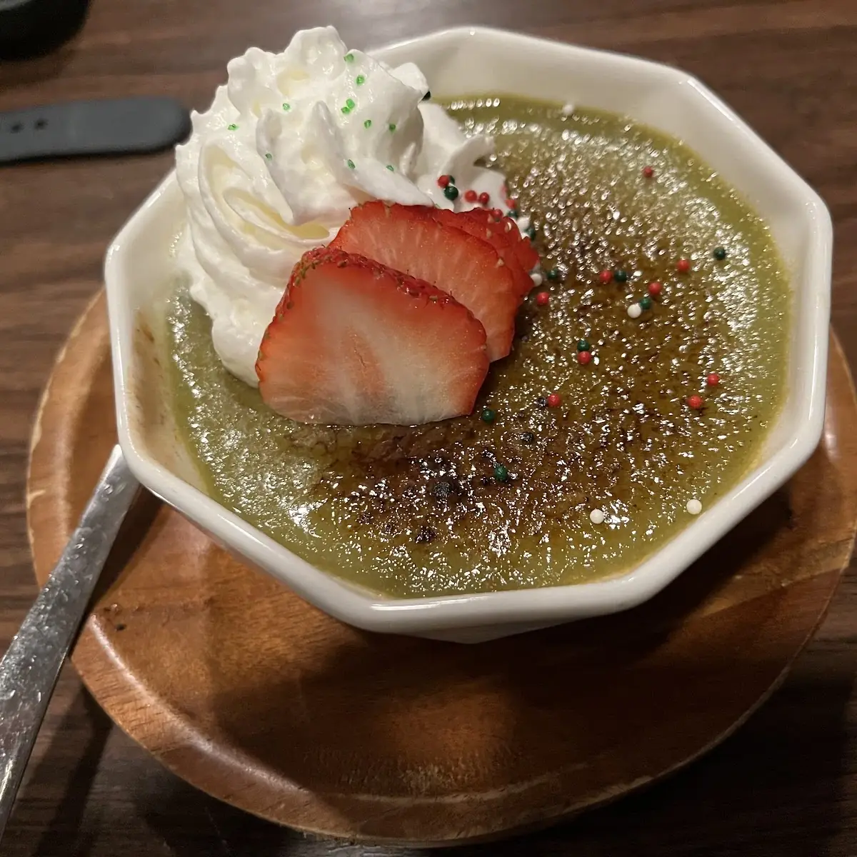 Matcha Creme Brulee