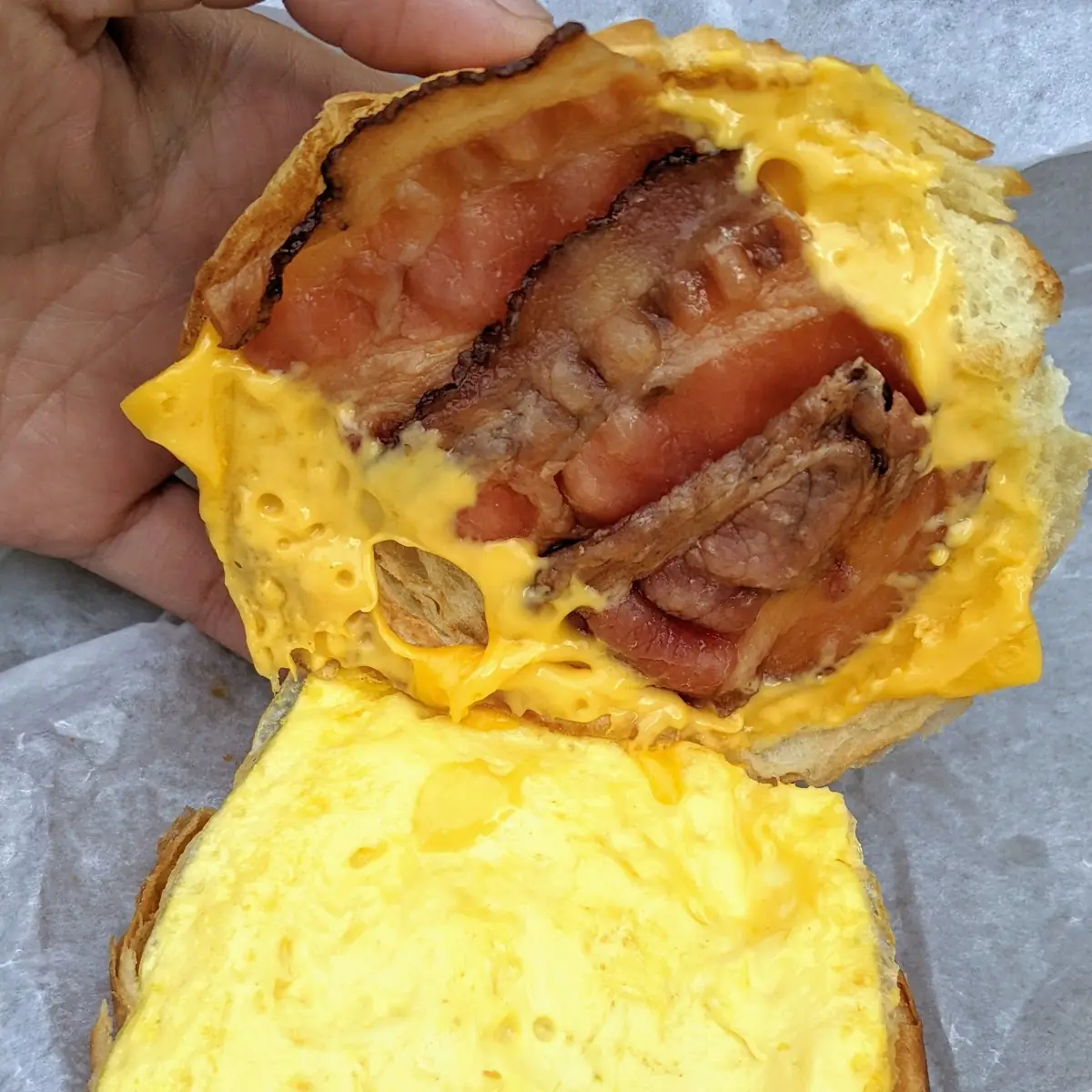 Bacon Egg & Cheese Croissan'Wich