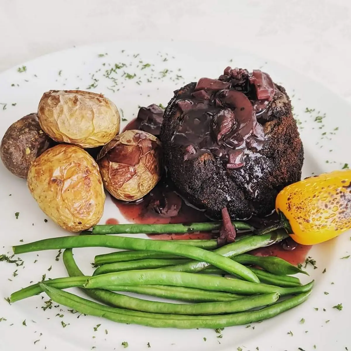 Espresso Rubbed Filet Mignon
