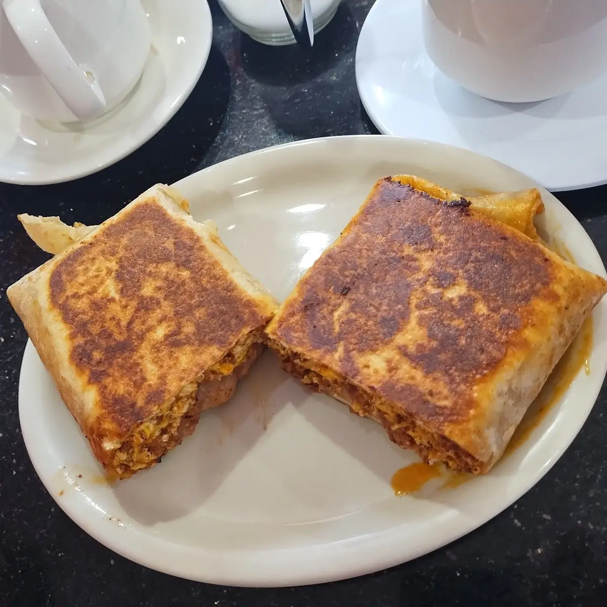 Huevo Con Chorizo Burrito