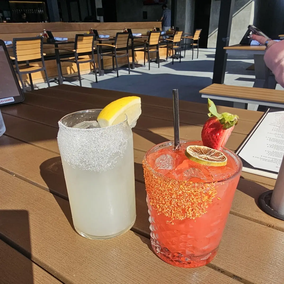 Lemonade and Strawberry Margarita