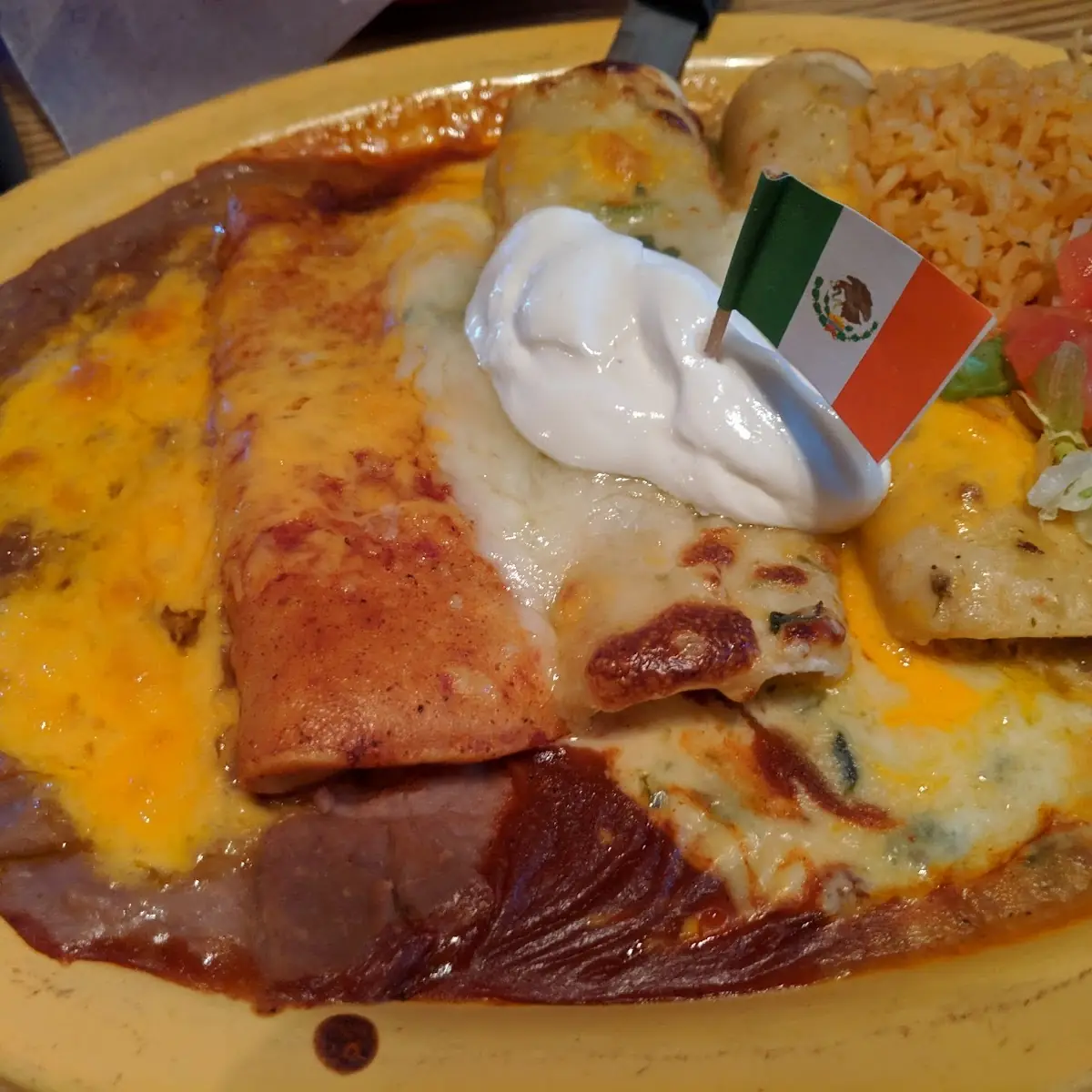 Chile Relleno Platter