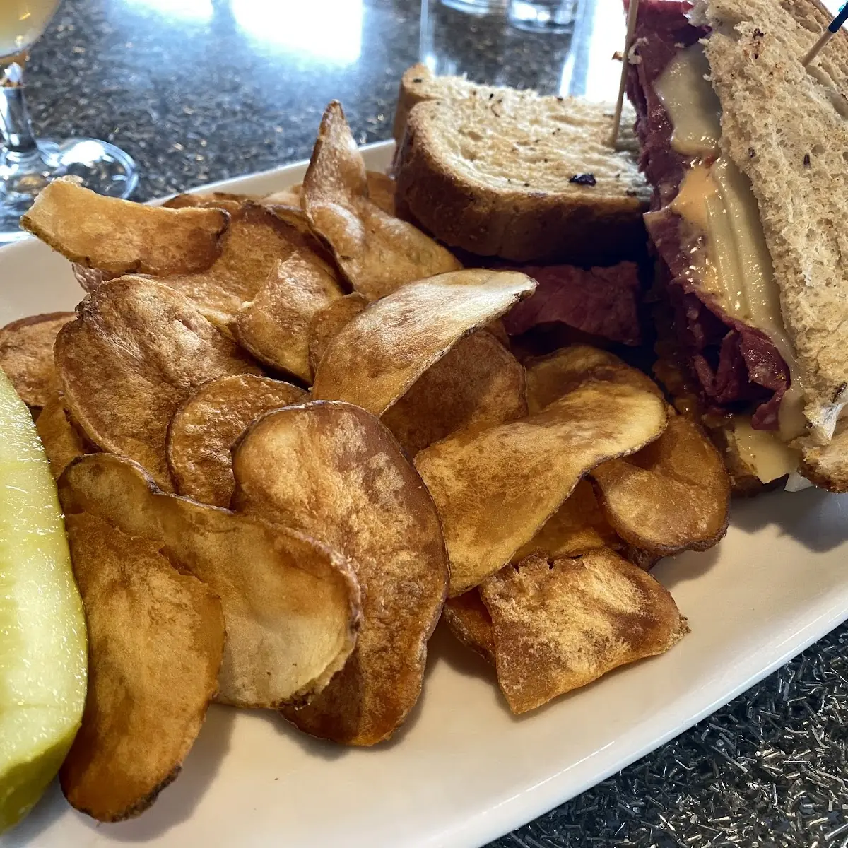 Reuben Sandwich with Chips