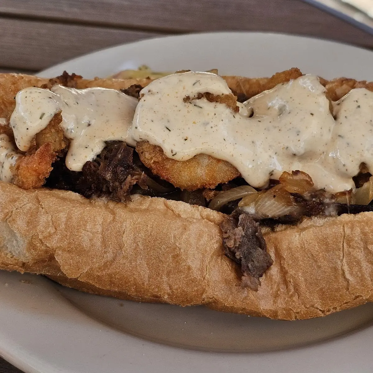 Surf and Turf Cheese Steak