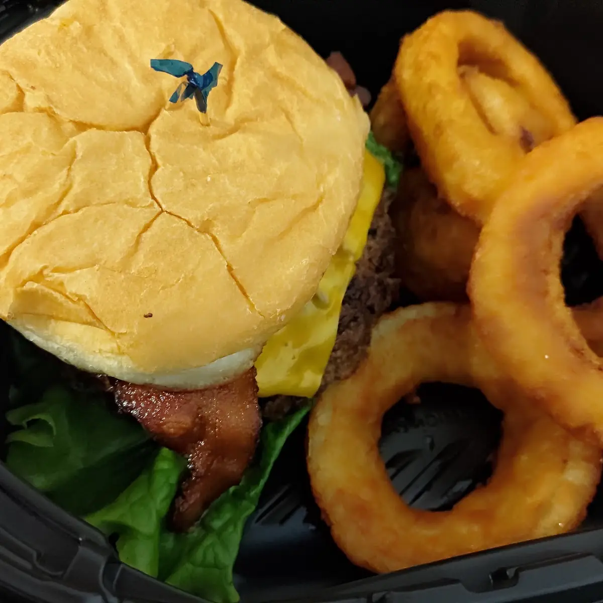 Burger and Fries
