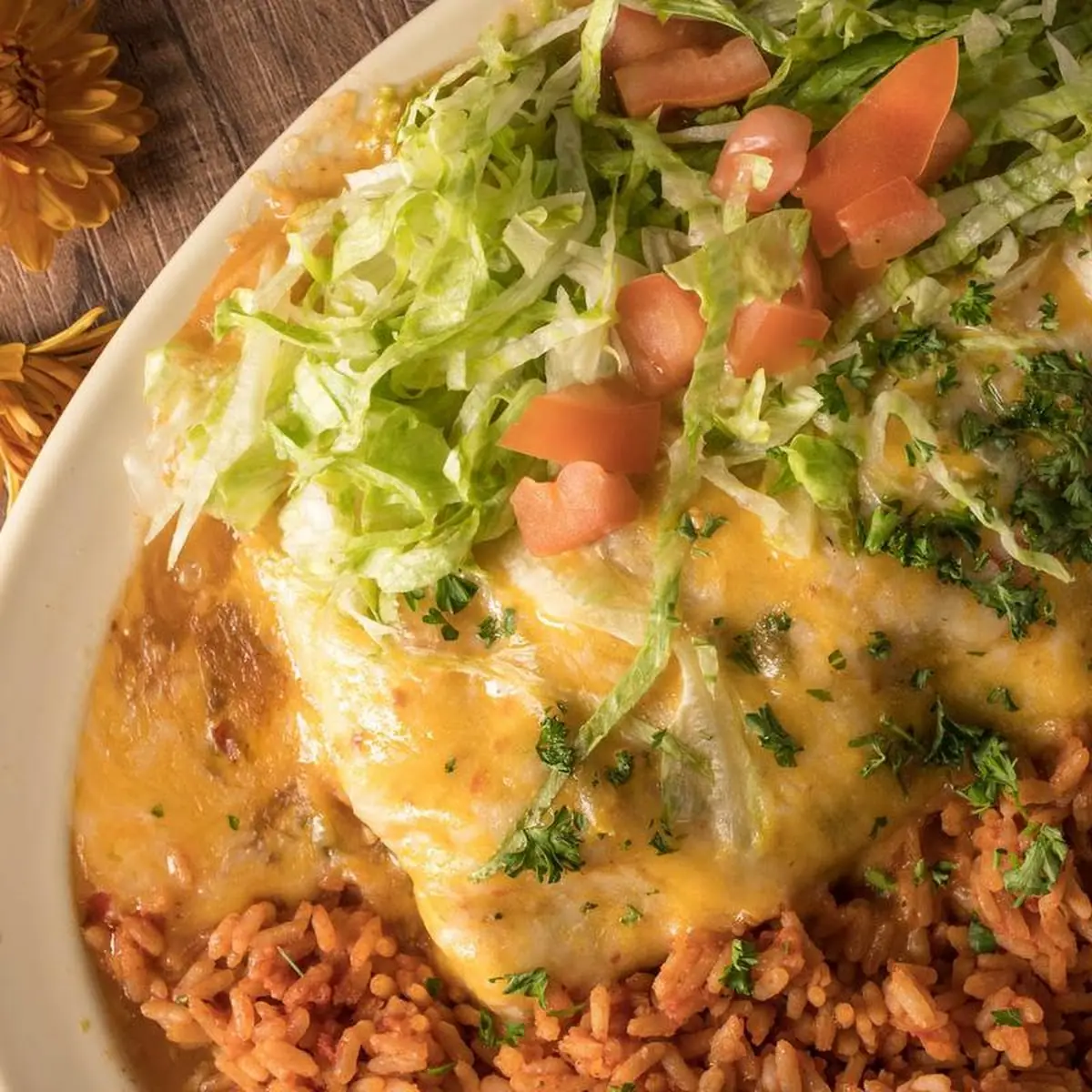 Chile Relleno & Enchilada