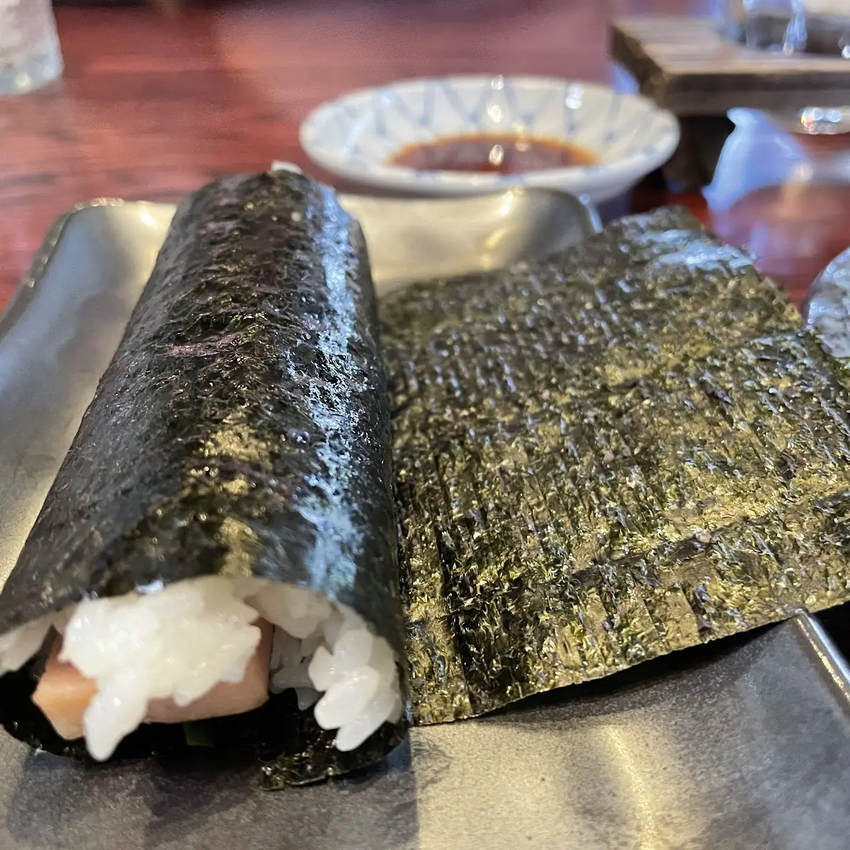 Red Shrimp Hand Roll
