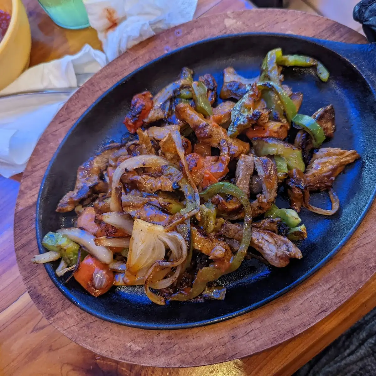 Steak Fajitas Hot
