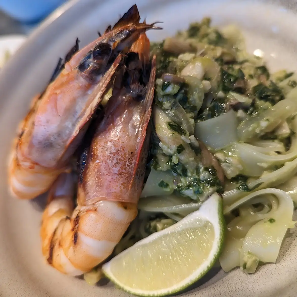 Thai Basil Pesto Noodles