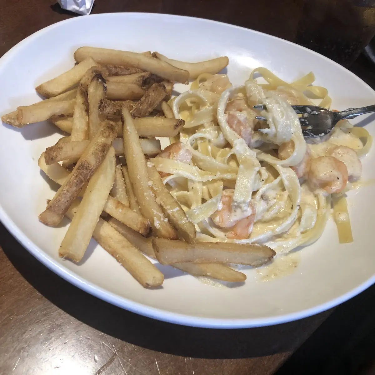 Shrimp Alfredo