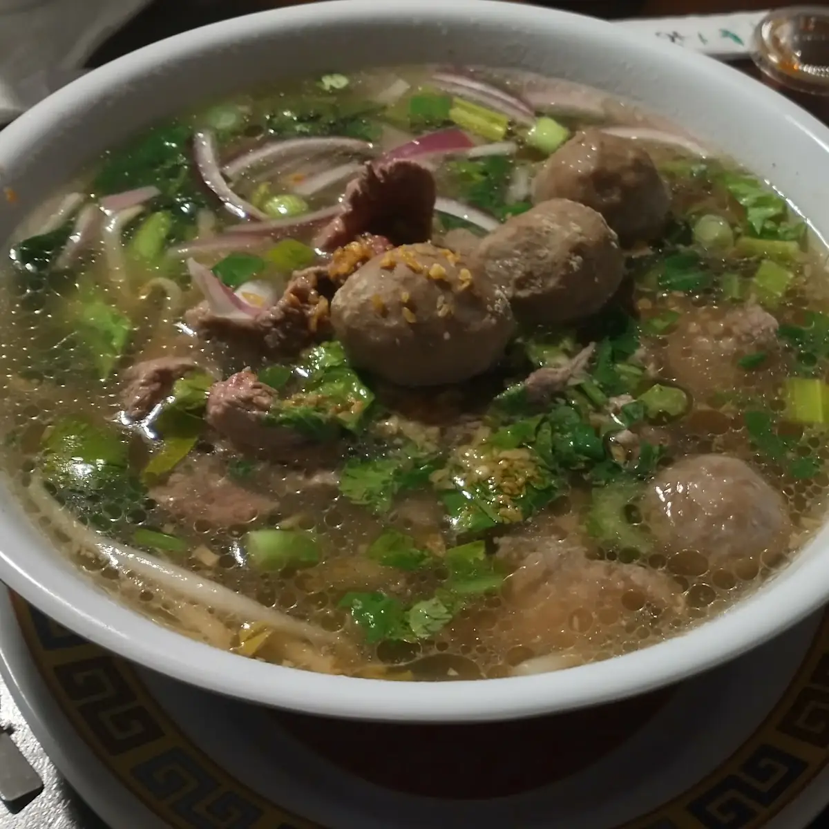 Beef Ball Noodle Soup