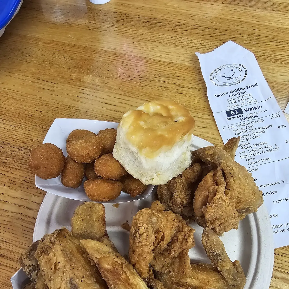 Chicken Tenders & Fish