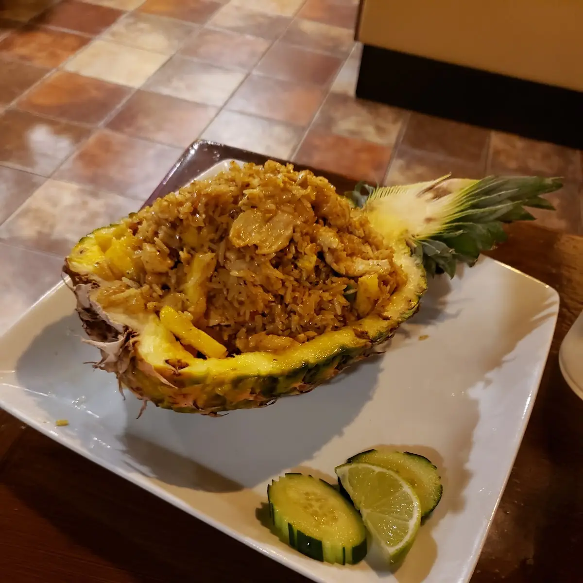 Pineapple Fried Rice with Shrimp