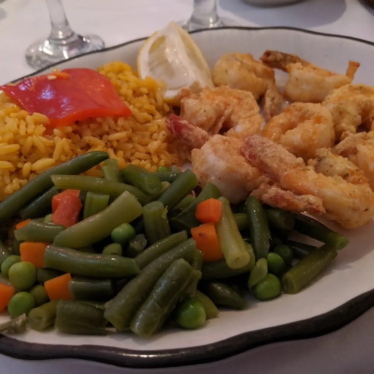 Fried Shrimp Platter