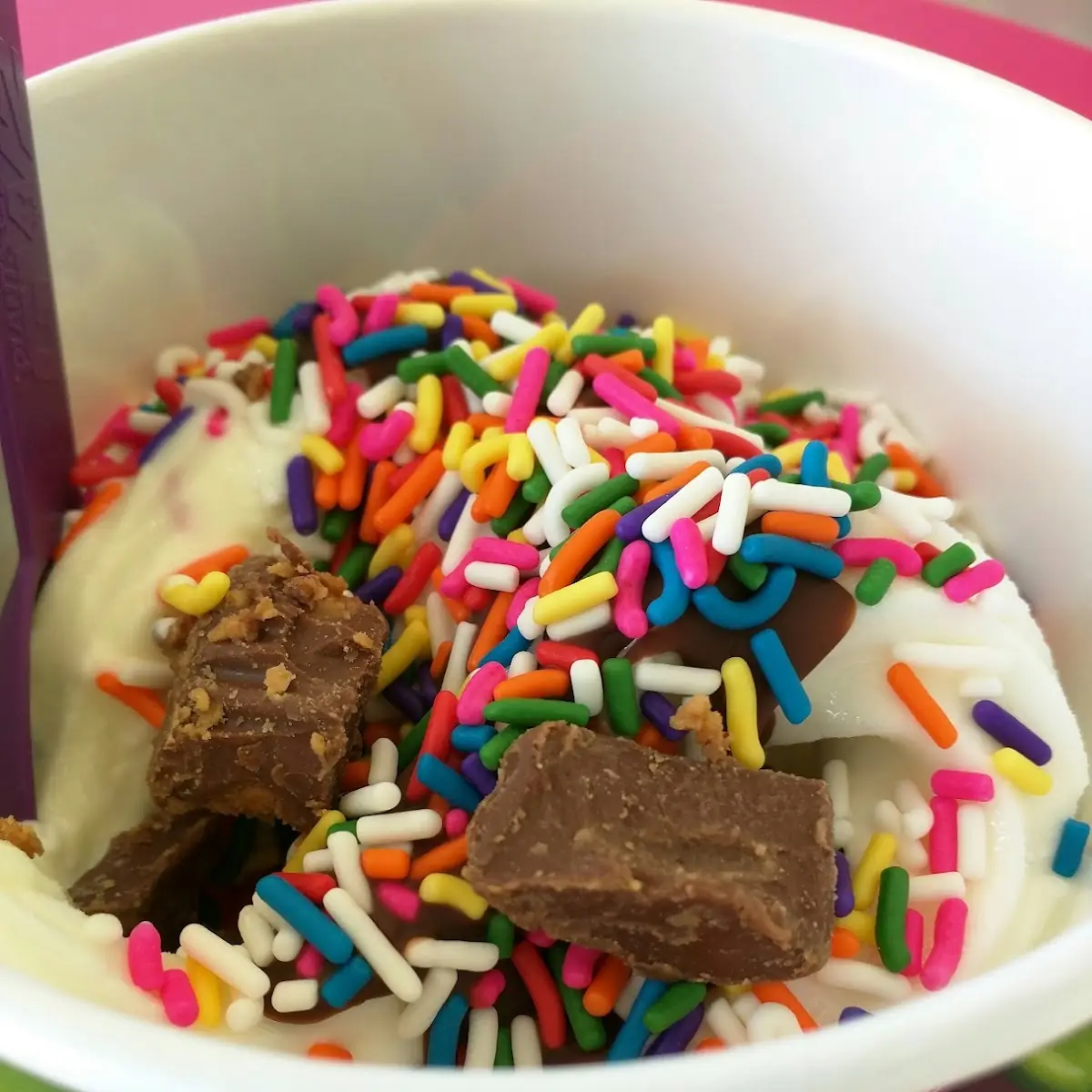 White Chocolate and Coconut Yogurt
