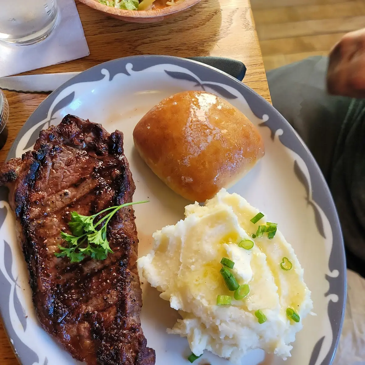 Sirloin Steak and Baked Potato