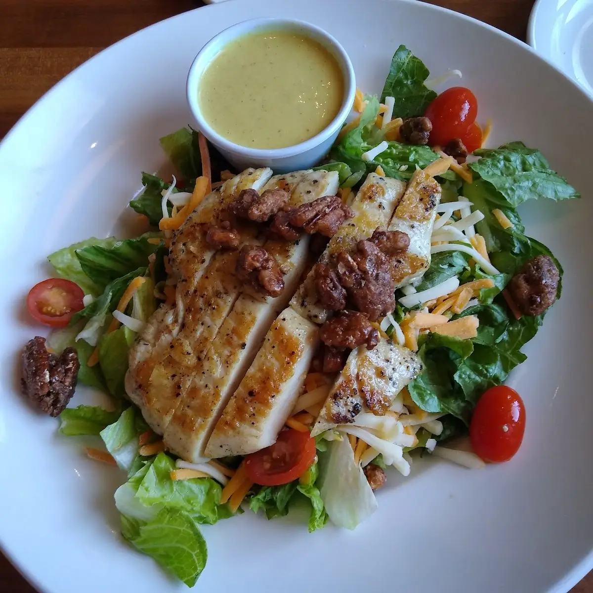 Grilled Chicken Pecan Salad