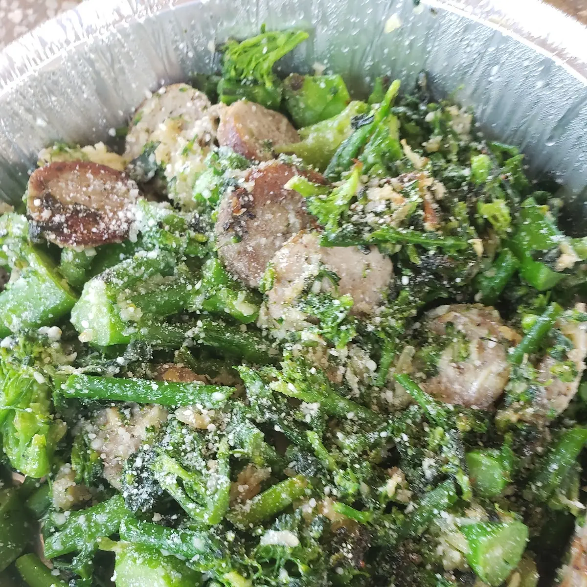 Sautéed Broccoli Rabe with Sausage