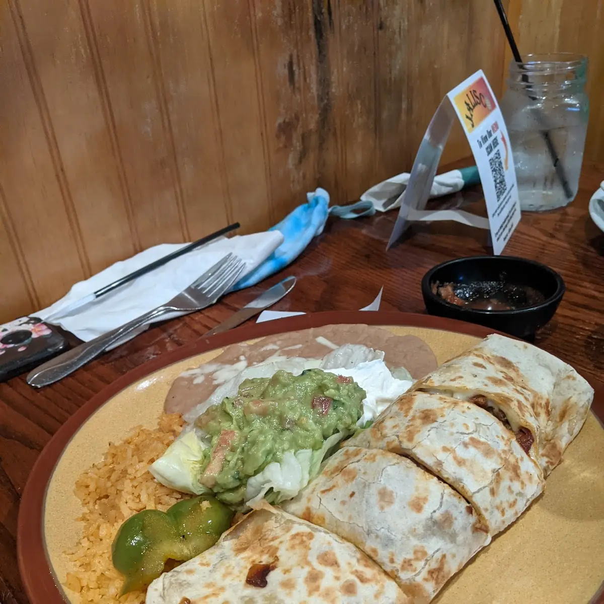Steak Fajita Burrito