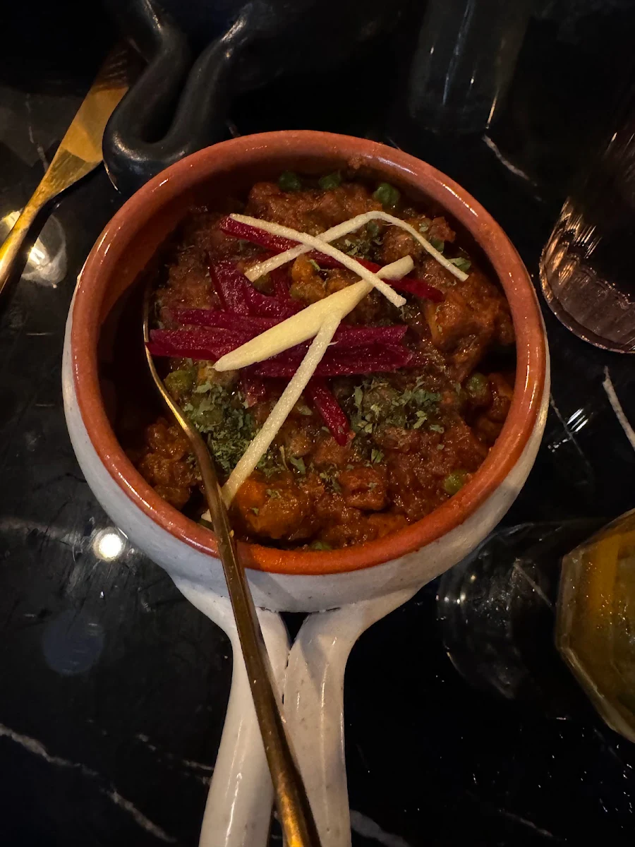 Mushroom Masala, Atrangi - Pure Vegetarian Indian Cuisine