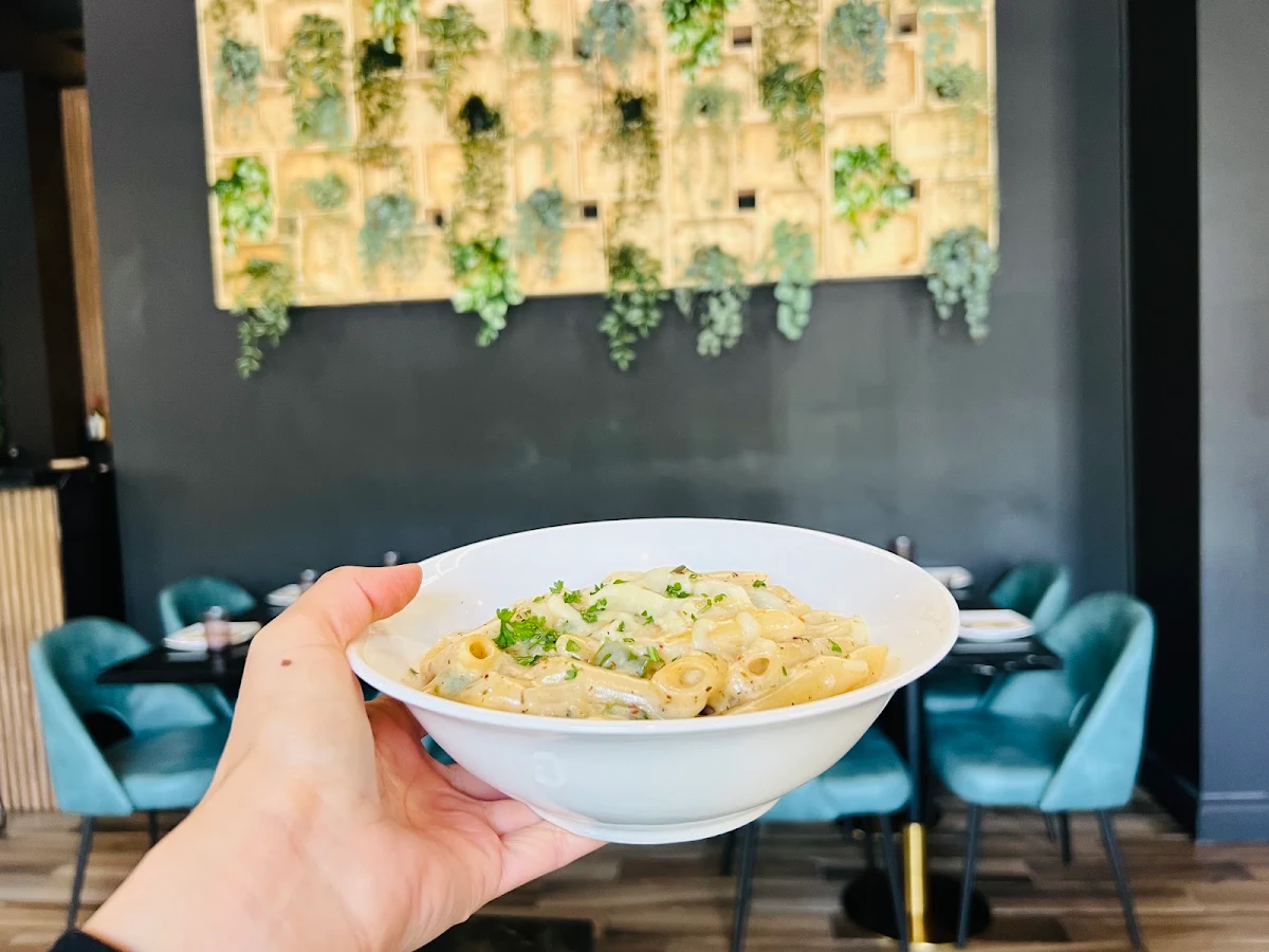 White Pasta, Atrangi - Pure Vegetarian Indian Cuisine