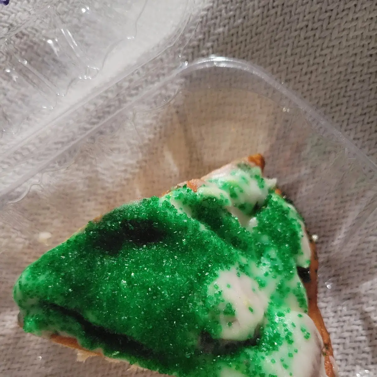 King Cake Slice